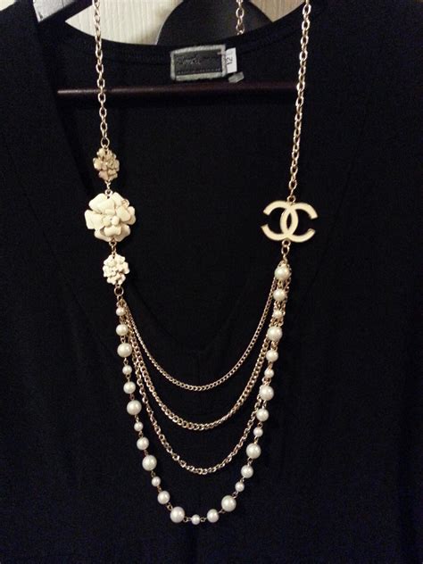 imitazioni accessori chanel|Chanel chain jewelry.